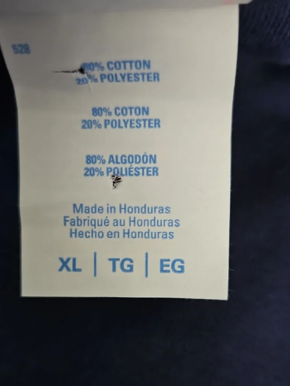 Pendleton Round-Up Oregon Quarter Zip Sweatshirt XL Blue Western Pullover